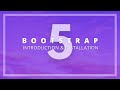 Bootstrap 5 Alpha - Introduction & Installation