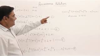2.1.4 Recurrence Relation T(n)=2 T(n-1)+1 #4