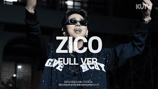 [FULL FOCUS] 고려대학교 축제 지코 (ZICO) Full ver.ㅣ230525 석탑대동제 4일차