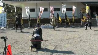 グレート家康公「葵」武将隊★葵劇場【三河一向一揆】2012.02.12PM