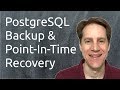 PostgreSQL Backup & Point-In-Time Recovery