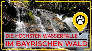 wild und malerisch, die Rissloch Wasserfälle