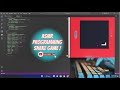 ASMR Programming - Coding a Snake Game - No Talking