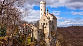 Castle Ruins cinematic footage (DJI drone) /Burgruine Wolfstein Drohne video