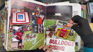 Personal Journal / Memory Keeping  - Fresno State Bulldogs Birthday Celebration @drnmarketbydebbie