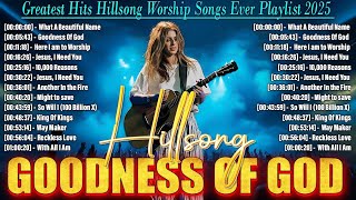 Goodness Of God🙏Hillsong Worship Takes the Top Spot in 2025 Christian Music! #jesus