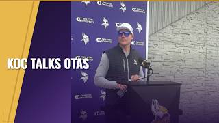 O'Connell talks QB competition at Vikings OTAs and a receiver shines