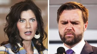 Kristi Noem late to swearing in due to BIBLE, JD Vance LEAVES