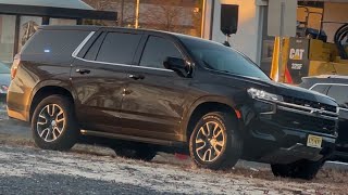 New Jersey State Police Unmarked Tahoe On Scene