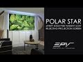 Elite Prime Vision Polar Star eFinity Edge-Free Ambient Light Projection Screen