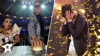 Young Magician AMAZES The Judges and Wins The GOLDEN BUZZER!