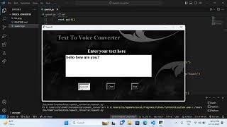 Build a Text-to-Speech Converter using Python & Tkinter