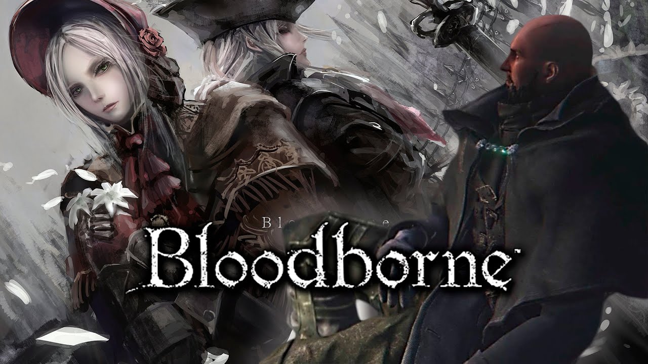 BLOODBORNE ALL BOSSES AND ENDINGS - YouTube