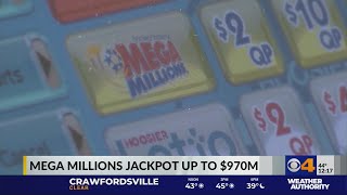 Mega Millions jackpot grows to $970M