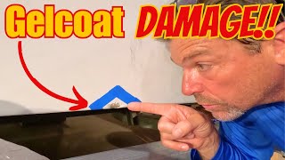 Gelcoat Repair- How to Fix GELCOAT DAMAGE- the RIGHT WAY!