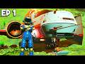 Getting Started in No Man's Sky Worlds new Gameplay ep 1