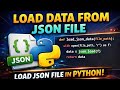 Learn How to Load Data from a JSON File in Python (Step-by-Step Tutorial) New project #Python #JSON
