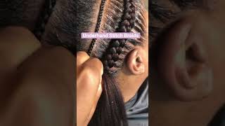 Underhand Stitch Braids