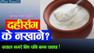 दहीसँग भुलेर पनि नखानुस् यी ६ खानेकुरा || Dahi Sanga k Nakhane  || Nepali Health Tips