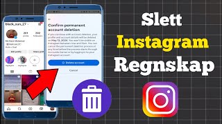 Slik sletter du Instagram-konto 2024 | Slik sletter du Instagram-konto permanent |Instagram sletting