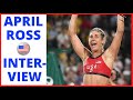 April Ross Interview (2x Olympian) | RealPod with Victoria Garrick