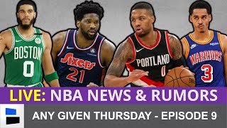 NBA Rumors, News, Trades, Damian Lillard, Ben Simmons, LeBron, Jayson Tatum, Jaylen Brown | LIVE