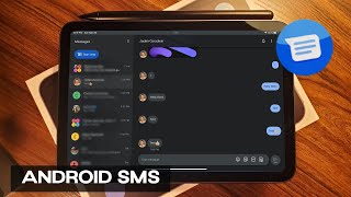 iPad Mini 6 with Android?! - Google Messages (Android SMS)