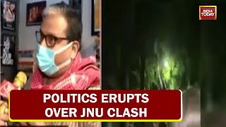 Politics Erupts Over JNU Clash Over Pooja, Non-Veg | BJP Levels Conspiracy Charge On Left Parties