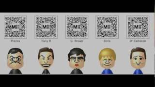 Nintendo 3DS - Mii QR Codes Pack 9