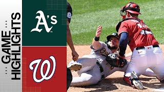 A's vs. Nationals Game Highlights (8/13/23) | MLB Highlights