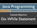 Learn Java Programming - Do While Statement Tutorial