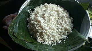 চেৱা দিয়া বৰা চাউলৰ জলপান। (How to prepare Sticky Rice)