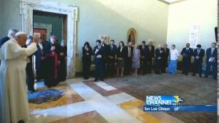 Westmont College President meets Pope