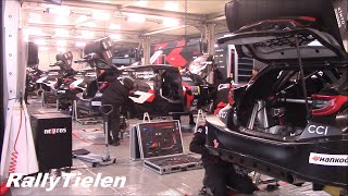 WRC Rallye Monte-Carlo 2025 - Service Park - Service Out, Slow Driving Full HD