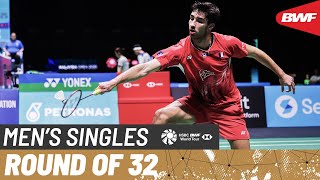 PETRONAS Malaysia Open 2025 | Toma Junior Popov (FRA) vs. Jonatan Christie (INA) [3] | R32