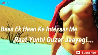 Bas Ek Haan Ke Intezaar Me Aamir Khan Ghajini Romantic Shayari WhatsApp Status Video || Ghajini