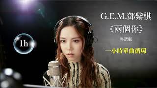 G.E.M.鄧紫棋《兩個你Double You(粵語版)》飛虎3壯誌英雄主題曲Audio｜♾️一小時無廣告循環播放1 Hour Loop♾️｜歌詞｜鄧紫棋兩個你｜鄧紫棋兩個自己｜邓紫棋两个自己两个你