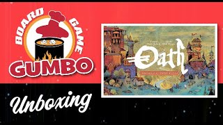 Oath (Kickstarter edition) - Unboxing \u0026 Overview of Gameplay