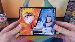 Naruto CCG Chibi tournament pack series 3 booster box unboxing!