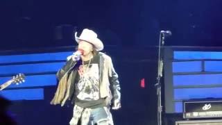 Guns N' Roses - Knockin' On Heaven's Door [Bob Dylan cover] (Houston 08.05.16) HD