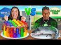 DOLLAR STORE VS WALMART FOOD CHALLENGE!!