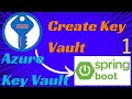 How to create Key Vault in Azure Portal |Azure Key Vault with SpringBoot