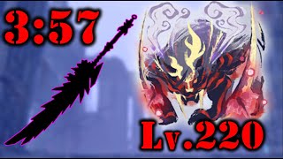 Scorned Magnamalo Lv.220 LongSword 【MHRise Sunbreak】