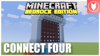 How to Make CONNECT 4 in MINECRAFT BEDROCK