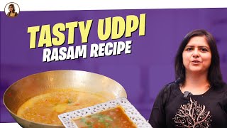 Tasty Udpi Rasam Recipe | Rasam Recipe In Tamil | Krithika Radhakrishnan