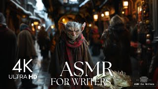 ✩°｡🚈⋆⸜ϟ 9¾ Goblin and purring dragon, Harry Potter Ambience | Music For Writing | ASMR for Writers |