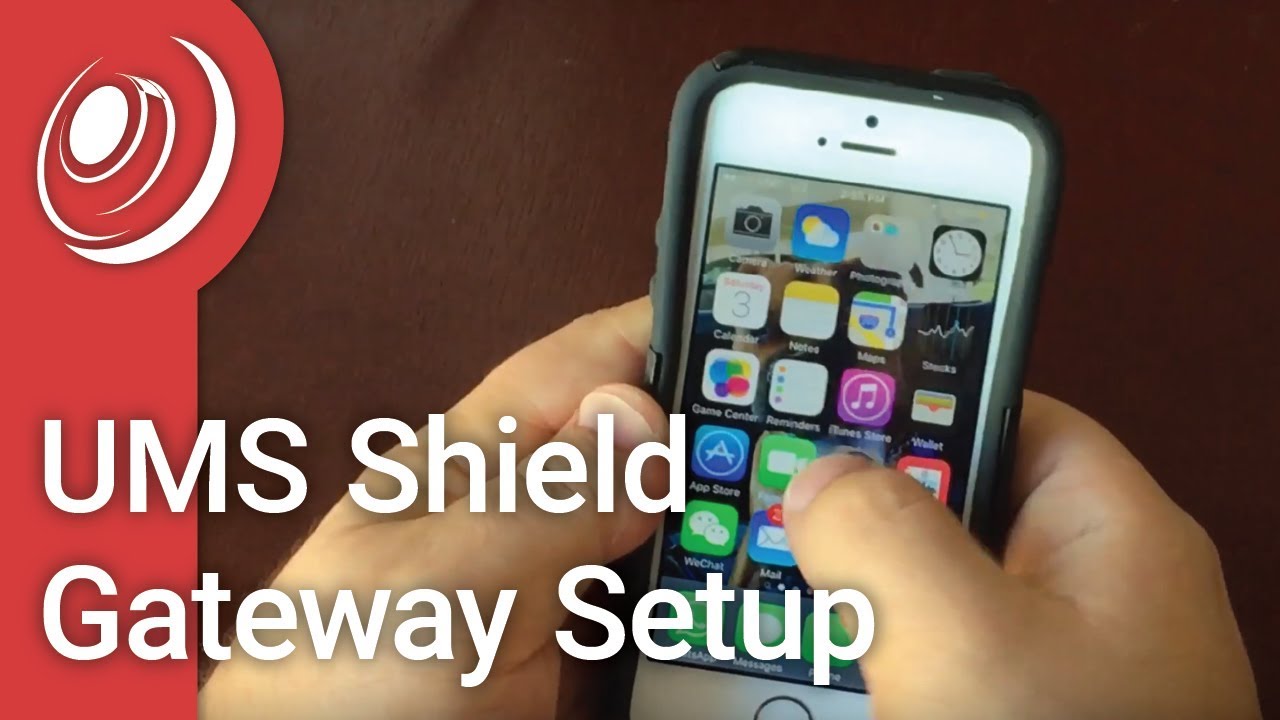 Ums Shield Gateway Setup Youtube