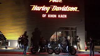 Burn show 115ปี Anniversary Poise Harley Davidson of Khonkaen