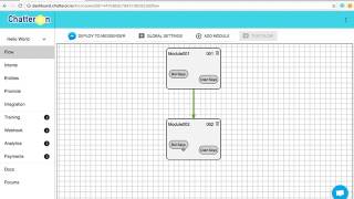 ChatterOn Hello World Bot