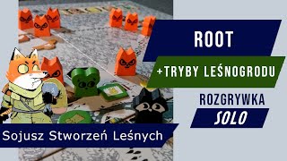 Root - Sojusz Stworzeń Leśnych vs Mechaniczny Markiz 2.0 + Włóczęgobot - pełna rozgrywka solo